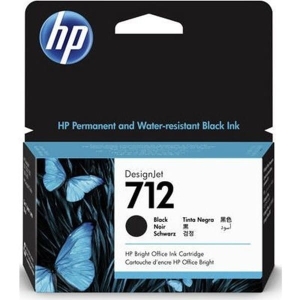 Tusz HP 3ED71A 712 czarny OEM 80ml
