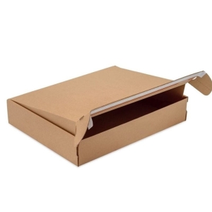 Pudło/karton/wysyłkowe/do paczkomatów 370x290x100mm FALA B FEFCO z paskiem klejowym brązowe427/