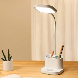 Lampka na biurko PLATINET LED PEN HOLDER 5W biała 1szt.