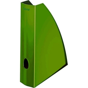 Pojemnik na czasopisma/ katalogi plastikowy 73x312x258mm Leitz Wow metaliczny zielony