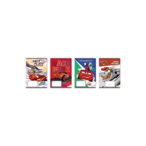 Zeszyt A5/16 trzylinia kolorowa 70g posiada adresówkę okładka lakierowana BENIAMIN CARS mix wzorów 1szt.