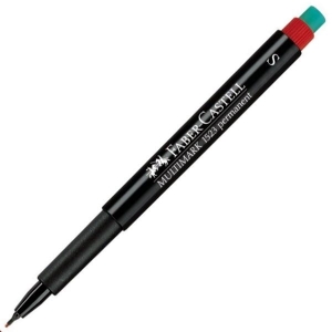 Marker foliopis/do CD 0,4mm okrągły FABER CASTELL MULTIMARK czerwony