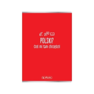 Zeszyt tematyczny A5/60 linia 70g posiada adresówkę JĘZYK POLSKI HERLITZ