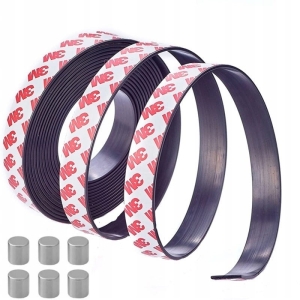 Taśma/pasek magnetyczny samoprzylepny 3M 20mm x 1,5mm 5mb