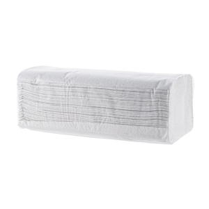 Ręcznik ZZ biały makulatura 1-warstwowy 36g 4000szt. 20op. x 200 listków 23x25cm NEXXT ZIGZAG ECONOMY system T5