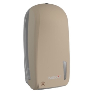 Pojemnik na papier toaletowy NEXXT ZIGZAG PREMIUM system P2 piaskowy 1szt.