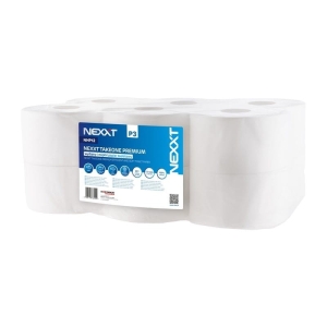 Papier toaletowy celuloza biały 2-warstwowy 2x16g 205m NEXXT TAKE ONE 12szt.