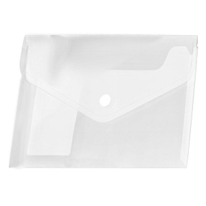 Teczka kopertowa A5 na zatrzask TETIS BT610 transparentna 1szt.