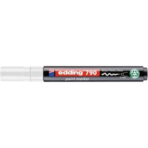 Marker olejowy okrągły 2-3mm EDDING E-790 PCR biały 1szt.