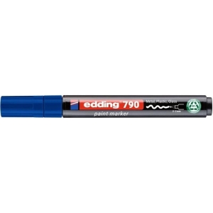 Marker olejowy okrągły 2-3mm EDDING E-790 PCR niebieski 1szt.