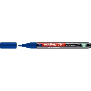 Marker olejowy okrągły 1-2mm EDDING E-791 PCR niebieski 1szt.