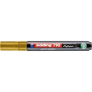 Marker olejowy okrągły 2-3mm EDDING E-790 PCR złoty 1szt.