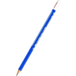 Ołówek drewniany trójkątny z gumką HB PENTEL 1szt.