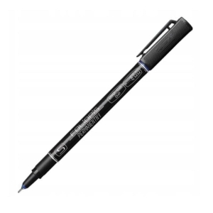 Marker foliopis/DO CD 1,0-2,5mm B ścięty RYSTOR FB-25 niebieski 1szt.