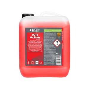 Preparat do mycia sanitariatów i łazienek 5,0l CLINEX W3 ACTIVE SHIELD 1szt.