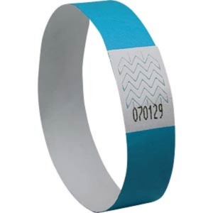 Identyfikator/opaska na rękę 256x19mm AVERY ZWECKFORM TYVEK niebieska neon 500szt.