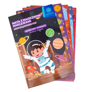 Mata z naklejkami ASTRA FUN teczka xl jednorożec zwierzątka kosmos syrenki