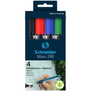 Marker suchościeralny okrągły 2,0-3,0mm SCHNEIDER MAXX 290 4 kolory
