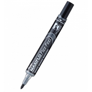 Marker suchościeralny z tłoczkiem okrągły 1,0-5,0mm PENTEL MAXFILO MWL5SBF czarny 1szt.