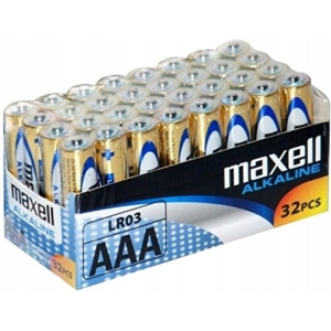 Bateria alkaliczna AAA LR03 MAXELL BATTERY ALKALINE SHRINK 32szt.