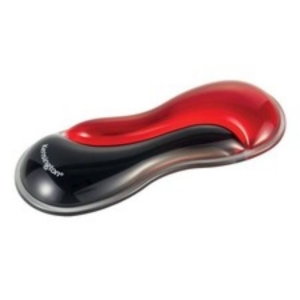 Podkładka żelowa pod nadgarstek KENSINGTON DUO GEL SLIM do myszy/trackballa czerwono-czarna 1szt.