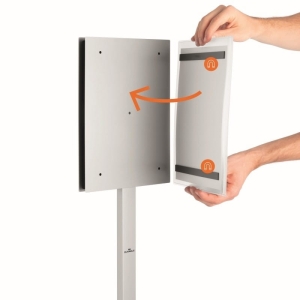Stojak podłogowy A4 DURABLE INFO STAND OUTDOOR antracytowy 1szt.