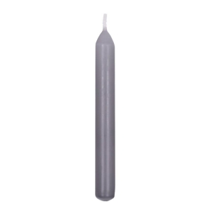 Świeca stołowa prosta 20,0 x 170,0mm DONAU HOME grafitowa 10szt.