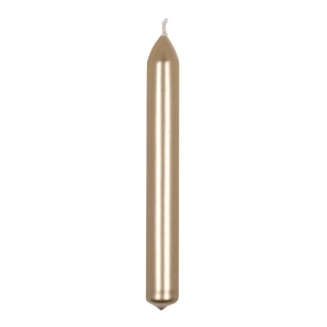 Świeca stołowa prosta lakierowana 20,0 x 170,0mm DONAU HOME złota 10szt.