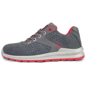 Buty/półbuty ochronne CERVA GRIMMA S1 MF SR rozmiar 39 szaro-czerwone