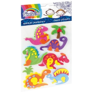 Naklejki piankowe FIORELLO GR-NP130 dinozaury 1szt.