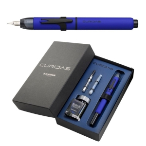 Pióro wieczne PLATINUM CURIDAS niebieskie F 1szt.
