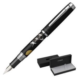 Pióro wieczne PLATINUM PROCYON LUSTER MAKI-E CRANES OVER MOON BLACK M 1szt.