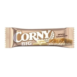 Baton zbożowy CORNY BIG z białą czekoladą 40g