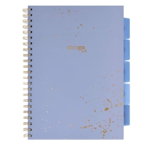 Kołozeszyt A4/100 kratka 80g STRIGO PADS PROJECT BOOK marmur niebieski 1szt.