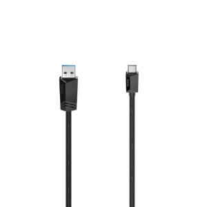 Kabel USB  ze złączem USB-C USB-A HAMA 3A 1,5m czarny 1szt.