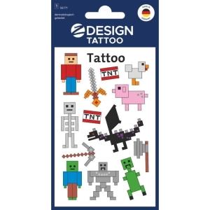 Tatuaże Z-DESIGN - piksele AVERY ZWECKFORM 13szt.