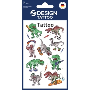 Tatuaże Z-DESIGN - dinozaury AVERY ZWECKFORM 9szt.