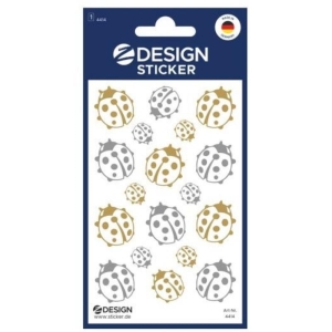 Naklejki Z-DESIGN dekoracyjne - biedronki AVERY ZWECKFORM 18szt.