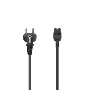 KABEL ZASILAJĄCY (KONICZYNKA) - 1,5M CZARNY