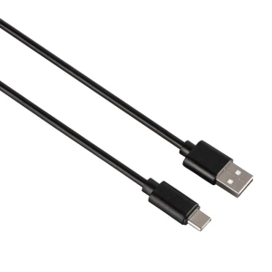 Kabel USB ze złączem USB-C USB-A HAMA 1,5A 0,9m czarny 1szt.