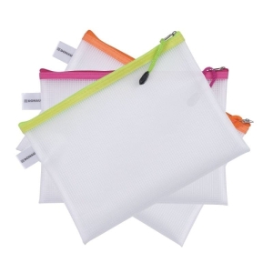 Torebka/saszetka/teczka A5/243x180mm z suwakiem DONAU ZIPPER BAG EVA mix kolorów 1szt.