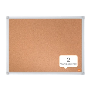 Tablica korkowa rama aluminiowa 45x60cm NOBO ESSENTIALS