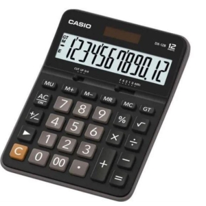Kalkulator 12 pozycyjny CASIO DX-12B 1szt.czarny