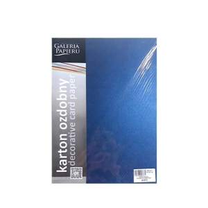 Karton ozdobny A4/250g MILENIUM granatowy 20szt.