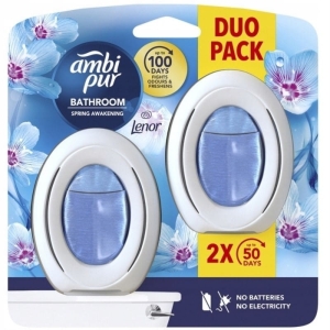 Odświeżacz dekoracyjny 2x7,5ml AMBI PUR BATHROOM LENOR SPRING AWAKNING 2szt.