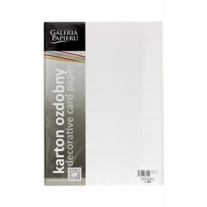 Papier ozdobny A4/200g ARGO SAWANNA biały 20szt.