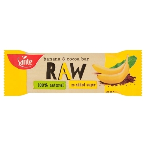 Baton owocowy 35g RAW banan-kakao