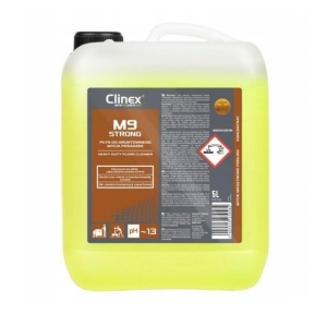 Płyn do gruntowanego mycia posadzek 5,0L CLINEX M9 STRONG 1szt.