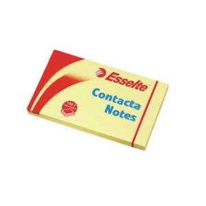 Notes samoprzylepny 75x125mm (76x127mm) 100 kartek żółty ESSELTE 1szt.