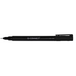 Marker foliopis/do CD 0,4mm Q-CONNECT czarny 1szt.